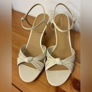 Reformation Pia Knotted Heeled Sandal